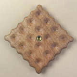 Maxbell Cello Antiskid Mat Wood Practical for Practicing Household Stage Performance Brown