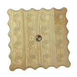 Maxbell Cello Antiskid Mat Wood Practical for Practicing Household Stage Performance Light Brown