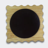 Maxbell Cello Antiskid Mat Wood Practical for Practicing Household Stage Performance Light Brown