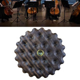Maxbell Cello Antiskid Mat Wood Practical for Practicing Household Stage Performance Black