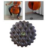 Maxbell Cello Antiskid Mat Wood Practical for Practicing Household Stage Performance Black