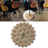 Maxbell Cello Antiskid Mat Wood Practical for Practicing Household Stage Performance Beige