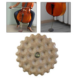 Maxbell Cello Antiskid Mat Wood Practical for Practicing Household Stage Performance Beige