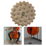 Maxbell Cello Antiskid Mat Wood Practical for Practicing Household Stage Performance Beige