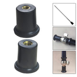 Maxbell Upright Bass Endpin Rubber Tip Stopper Accessory Protective Sturdy Protector 8mm