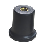 Maxbell Upright Bass Endpin Rubber Tip Stopper Accessory Protective Sturdy Protector 8mm