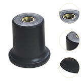 Maxbell Upright Bass Endpin Rubber Tip Stopper Accessory Protective Sturdy Protector 8mm