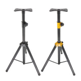 Maxbell Tripod Speaker Stand Short DJ Sound Equipment Holder for Events Travel Stage black