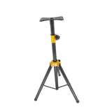 Maxbell Tripod Speaker Stand Short DJ Sound Equipment Holder for Events Travel Stage yellow