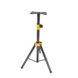 Maxbell Tripod Speaker Stand Short DJ Sound Equipment Holder for Events Travel Stage yellow