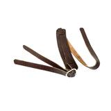 Maxbell Guitar Strap Soft Instrument Accessories with Shoulder Pad Bass Guitar Strap Brown