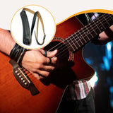 Maxbell Guitar Strap Soft Instrument Accessories with Shoulder Pad Bass Guitar Strap Black