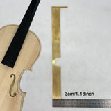 Maxbell Violins Making Measuring Stable for Luthiers Aluminum Violin Neck Angle Tool