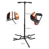 Maxbell Double Guitar Stand Holds 2 Guitars Holder Rack for Classical Banjo Acoustic