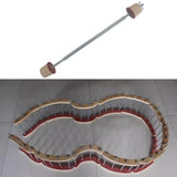 Maxbell Violin Clamp Woodworking Tasks Sturdy Stringed Instrument Cracks Repair Tool Wing Nut