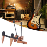 Maxbell Ukulele Stand Wood Ukulele Stand for Ukulele Musical Instruments 15x18x11.5cm dark brown