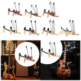 Maxbell Ukulele Stand Wood Ukulele Stand for Ukulele Musical Instruments 15x18x11.5cm dark brown