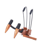 Maxbell Ukulele Stand Wood Ukulele Stand for Ukulele Musical Instruments 23x20x32.5cm dark brown