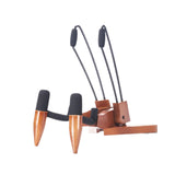 Maxbell Ukulele Stand Wood Ukulele Stand for Ukulele Musical Instruments 23x20x32.5cm dark brown