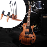 Maxbell Ukulele Stand Wood Ukulele Stand for Ukulele Musical Instruments 23x20x32.5cm dark brown
