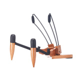 Maxbell Ukulele Stand Wood Ukulele Stand for Ukulele Musical Instruments 31x25x32.5cm dark brown