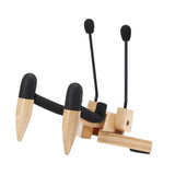 Maxbell Ukulele Stand Wood Ukulele Stand for Ukulele Musical Instruments 15x18x11.5cm light brown