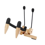 Maxbell Ukulele Stand Wood Ukulele Stand for Ukulele Musical Instruments 15x18x11.5cm light brown