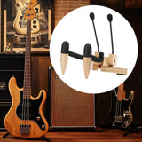 Maxbell Ukulele Stand Wood Ukulele Stand for Ukulele Musical Instruments 15x18x11.5cm light brown