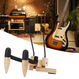 Maxbell Ukulele Stand Wood Ukulele Stand for Ukulele Musical Instruments 15x18x11.5cm light brown