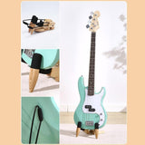 Maxbell Ukulele Stand Wood Ukulele Stand for Ukulele Musical Instruments 23x20x32.5cm light brown