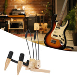 Maxbell Ukulele Stand Wood Ukulele Stand for Ukulele Musical Instruments 23x20x32.5cm light brown