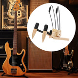 Maxbell Ukulele Stand Wood Ukulele Stand for Ukulele Musical Instruments 23x20x32.5cm light brown