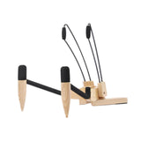 Maxbell Ukulele Stand Wood Ukulele Stand for Ukulele Musical Instruments 31x25x32.5cm light brown