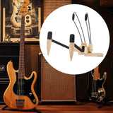 Maxbell Ukulele Stand Wood Ukulele Stand for Ukulele Musical Instruments 31x25x32.5cm light brown