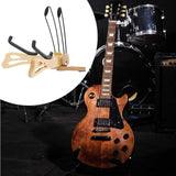 Maxbell Ukulele Stand Wood Ukulele Stand for Ukulele Musical Instruments 35x32.5x33.5cm light brown