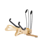 Maxbell Ukulele Stand Wood Ukulele Stand for Ukulele Musical Instruments 35x32.5x33.5cm light brown