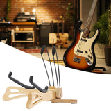 Maxbell Ukulele Stand Wood Ukulele Stand for Ukulele Musical Instruments 35x32.5x33.5cm light brown