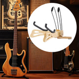 Maxbell Ukulele Stand Wood Ukulele Stand for Ukulele Musical Instruments 35x32.5x33.5cm light brown