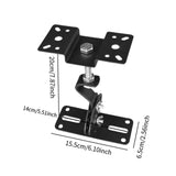 Maxbell Wall Mounted Stable Speaker Mount Support for Living Room