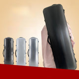 Maxbell Violin Case Lightweight Dustproof Shockproof Stylish Convenient Soft Padding Black Carbon Pattern