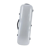Maxbell Violin Case Lightweight Dustproof Shockproof Stylish Convenient Soft Padding White Carbon Pattern
