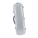Maxbell Violin Case Lightweight Dustproof Shockproof Stylish Convenient Soft Padding White Carbon Pattern