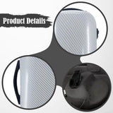Maxbell Violin Case Lightweight Dustproof Shockproof Stylish Convenient Soft Padding White Carbon Pattern