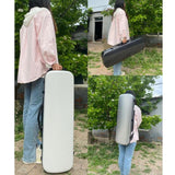 Maxbell Violin Case Lightweight Dustproof Shockproof Stylish Convenient Soft Padding White Carbon Pattern