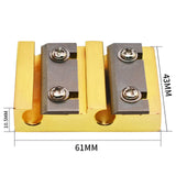 Maxbell Violin Peg Reels Shaver Tuning Pegs for Luthiers for Professionals Beginners gold