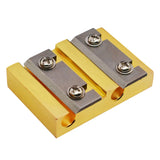 Maxbell Violin Peg Reels Shaver Tuning Pegs for Luthiers for Professionals Beginners gold