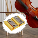 Maxbell Violin Peg Reels Shaver Tuning Pegs for Luthiers for Professionals Beginners gold