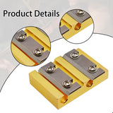Maxbell Violin Peg Reels Shaver Tuning Pegs for Luthiers for Professionals Beginners gold