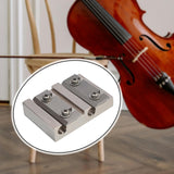 Maxbell Violin Peg Reels Shaver Tuning Pegs for Luthiers for Professionals Beginners silver