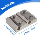 Maxbell Violin Peg Reels Shaver Tuning Pegs for Luthiers for Professionals Beginners silver